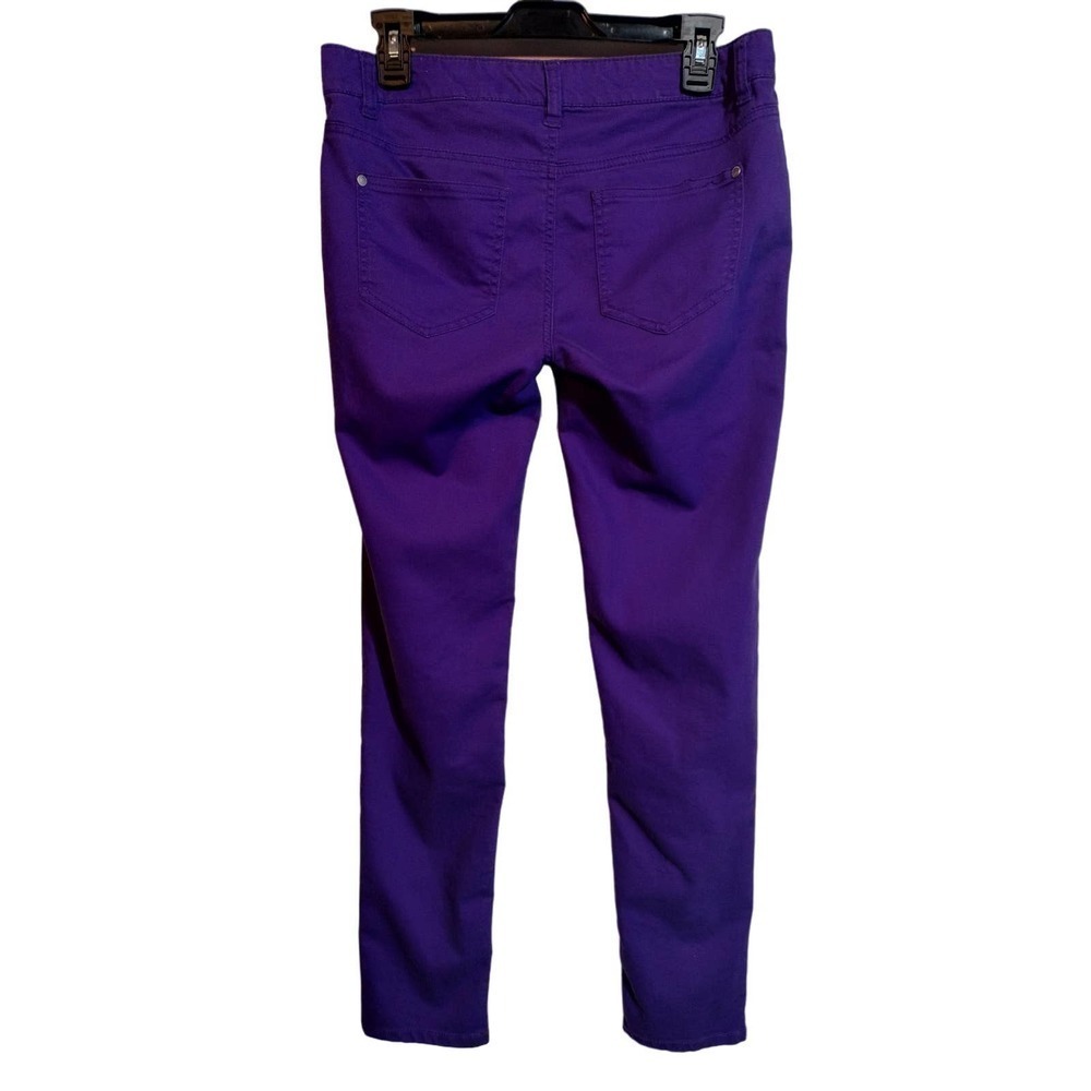 Tinseltown purple pants woman junior size 11 - Picture 2 of 4